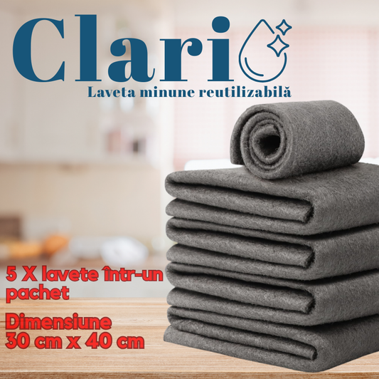 Clario - Laveta minune reutilizabilă