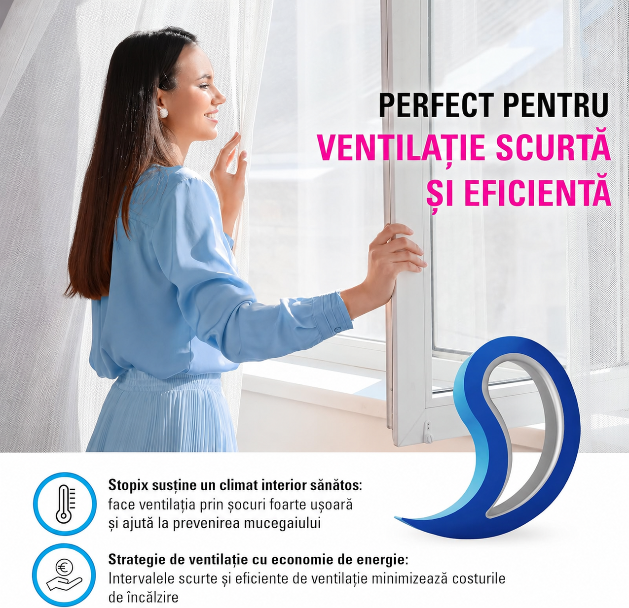 Stopix - opritor inteligent de uși și ferestre